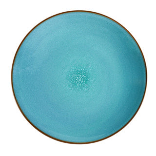 Assiette plate turquoise Feeling 26,5 cm