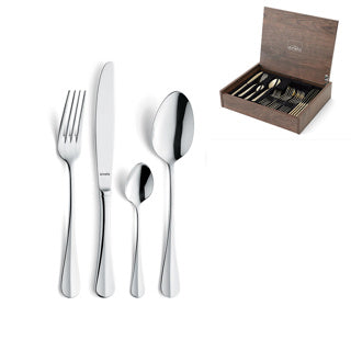 Ensemble de couverts Amefa 24dlg Baguette Luxury Boîte en bois