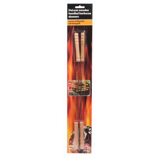 Brochette de barbecue No Brand 4 parties 38 cm | 4 pièces