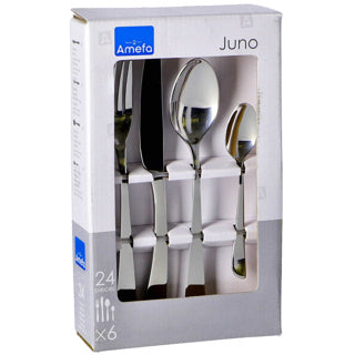 Amefa Amefa Set Cutlery de 24 pièces Juno
