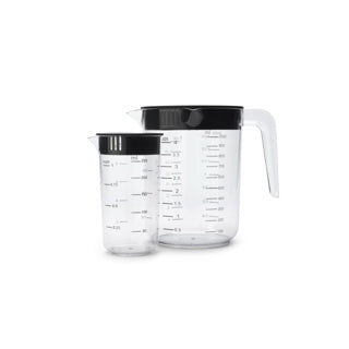 Brabantia savoureuse + tasse à mesurer 2 gris foncé gris foncé
