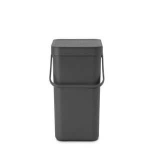 Brabantia gaspillement bac trie 12l gris