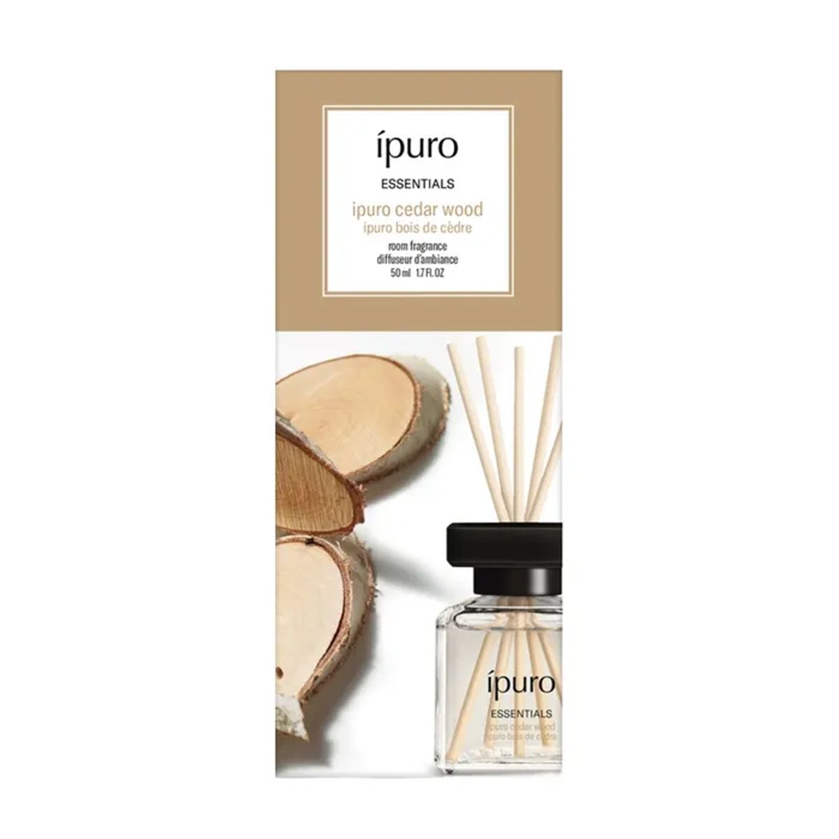 Diffuseur de parfum Ipuro bois de cèdre 50 ml