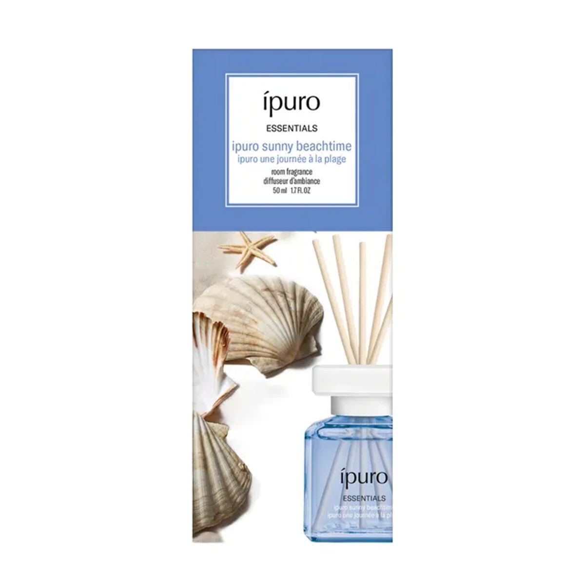 Ipuro diffuseur de parfum plage ensoleillée 50 ml