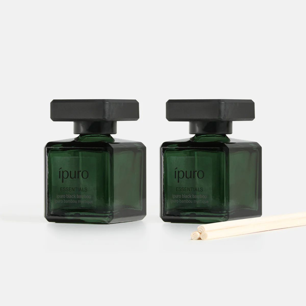 Diffuseur de parfum Ipuro bambou noir 2 x 50 ml
