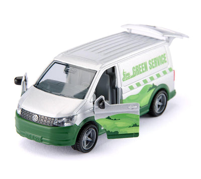 Siku VW T6 avec tondeuse à gazon 2005