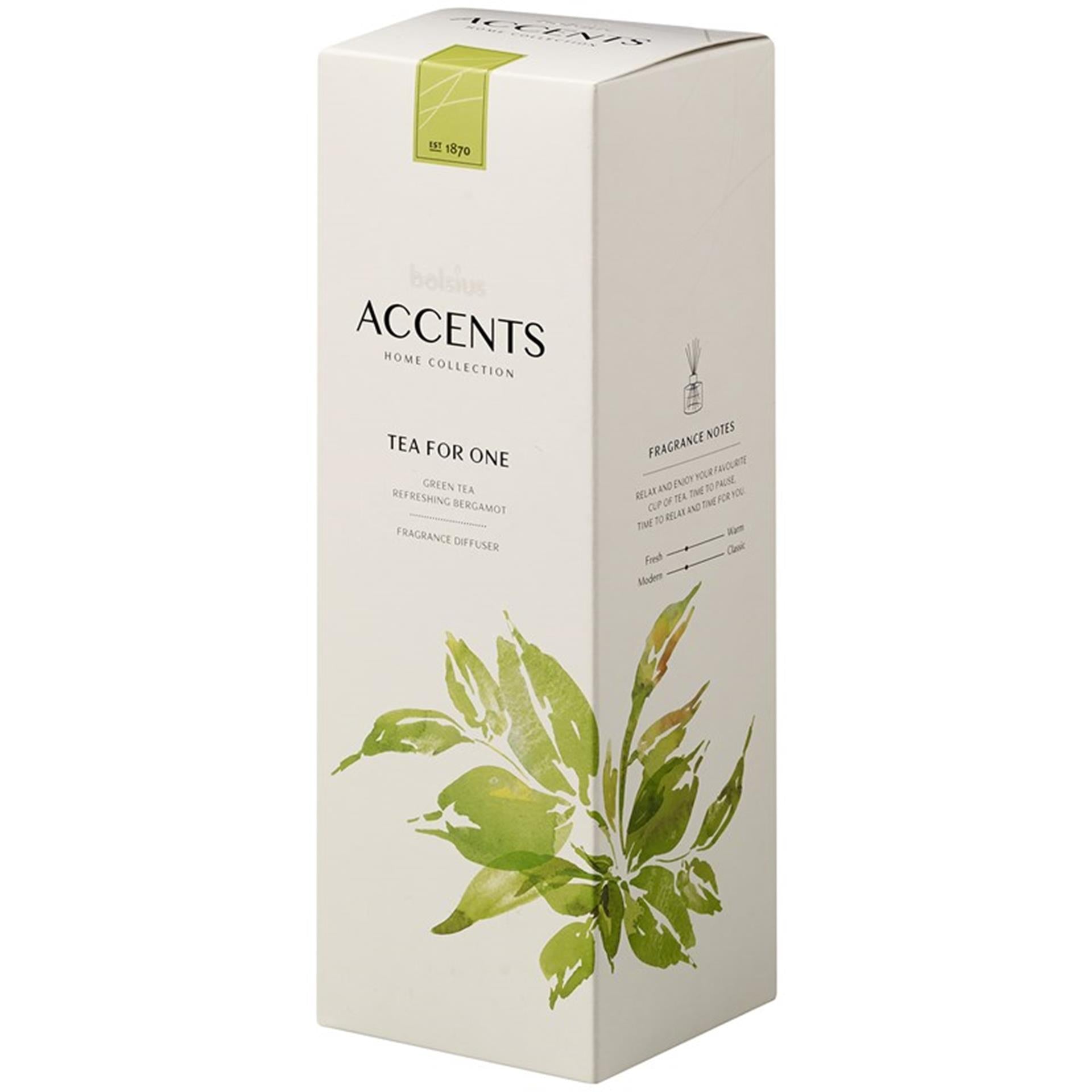 Bolsius bâtonnets parfumés thé pour une personne 100ml