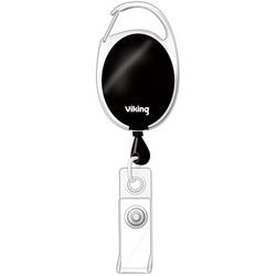 Mécanisme enrouleur pour badges office depot 80cm clip métal 10 pièces