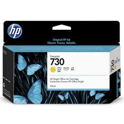 Cartouche d'encre hp designjet 730 p2v64a jaune