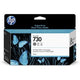 Cartouche d'encre hp designjet 730 p2v66a grise