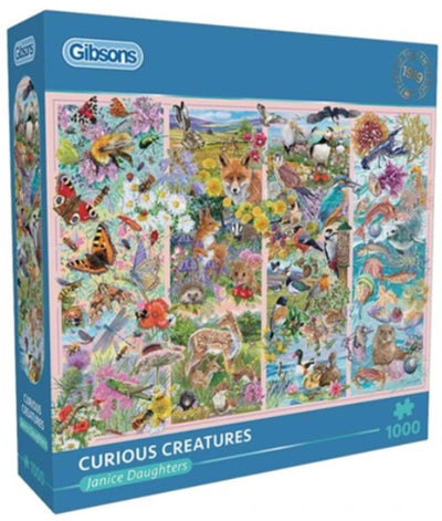 Gibsons - créatures curieuses (par Janice Daughters) - 1000 pièces 68×49cm (l×h) - puzzle pour adultes