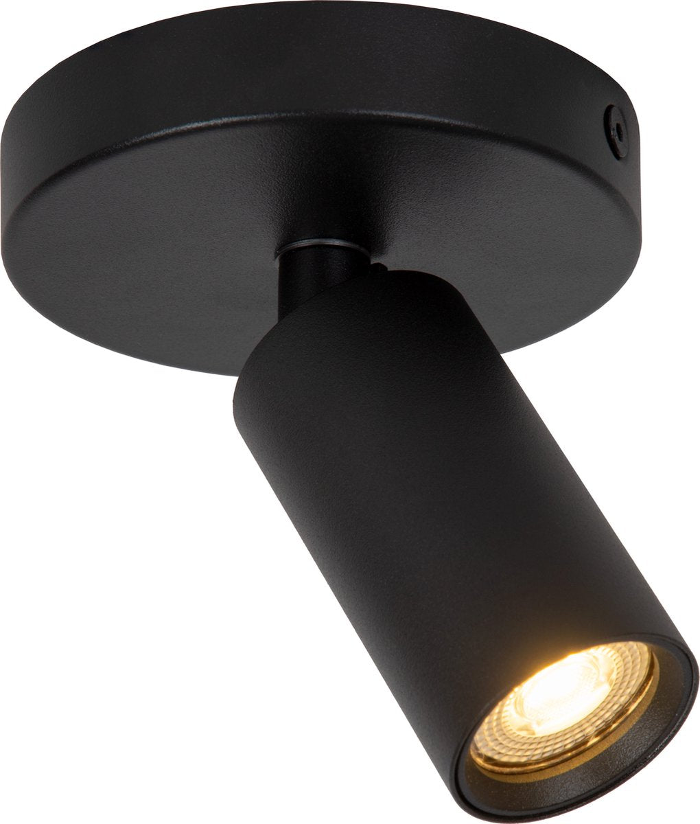 Lucide ritmo - spot de plafond (plafonnier) - ø 10 cm - 1xgu10 (mr11) - noir