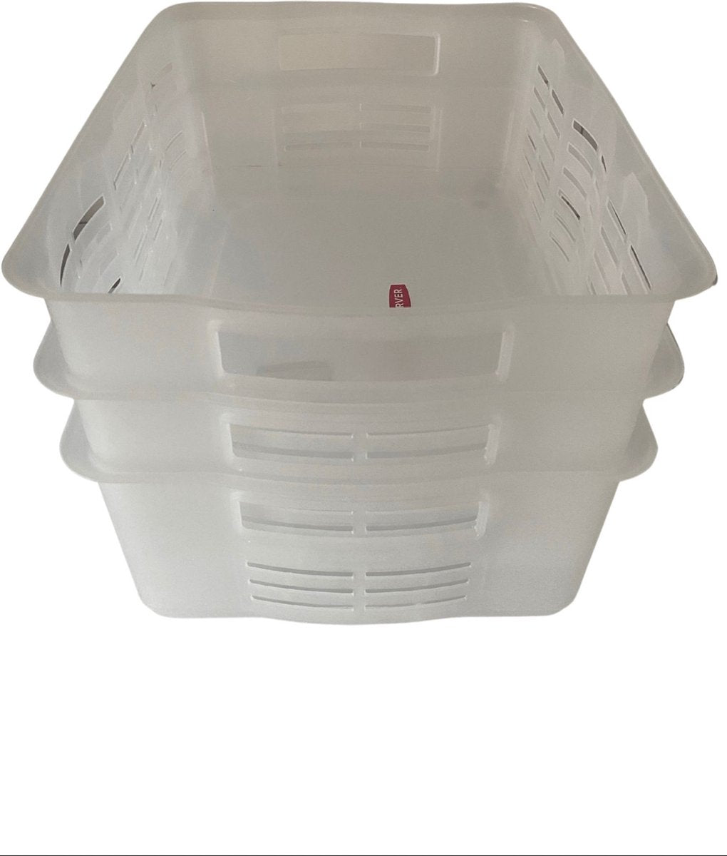 Grand panier de rangement Curver - lot de 3