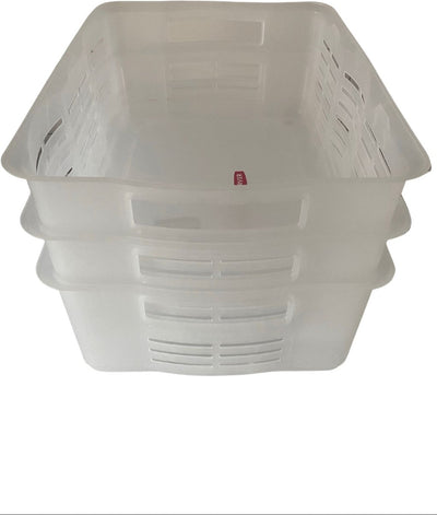 Grand panier de rangement Curver - lot de 3