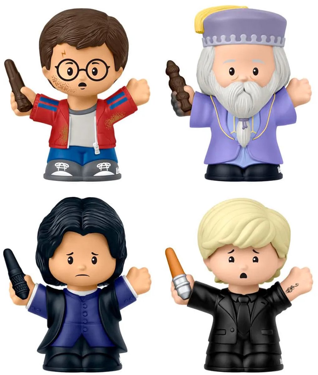 Mattel Harry Potter et le Prince de Sang-Mêlé Fisher-Price Little People Collector Mini Figure 4-Pack 7 cm Mini Figure