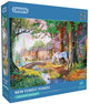 Gibsons - poneys de la nouvelle forêt (par dominic davison) - 1000 pièces 68×49cm (l×h) - puzzle pour adultes