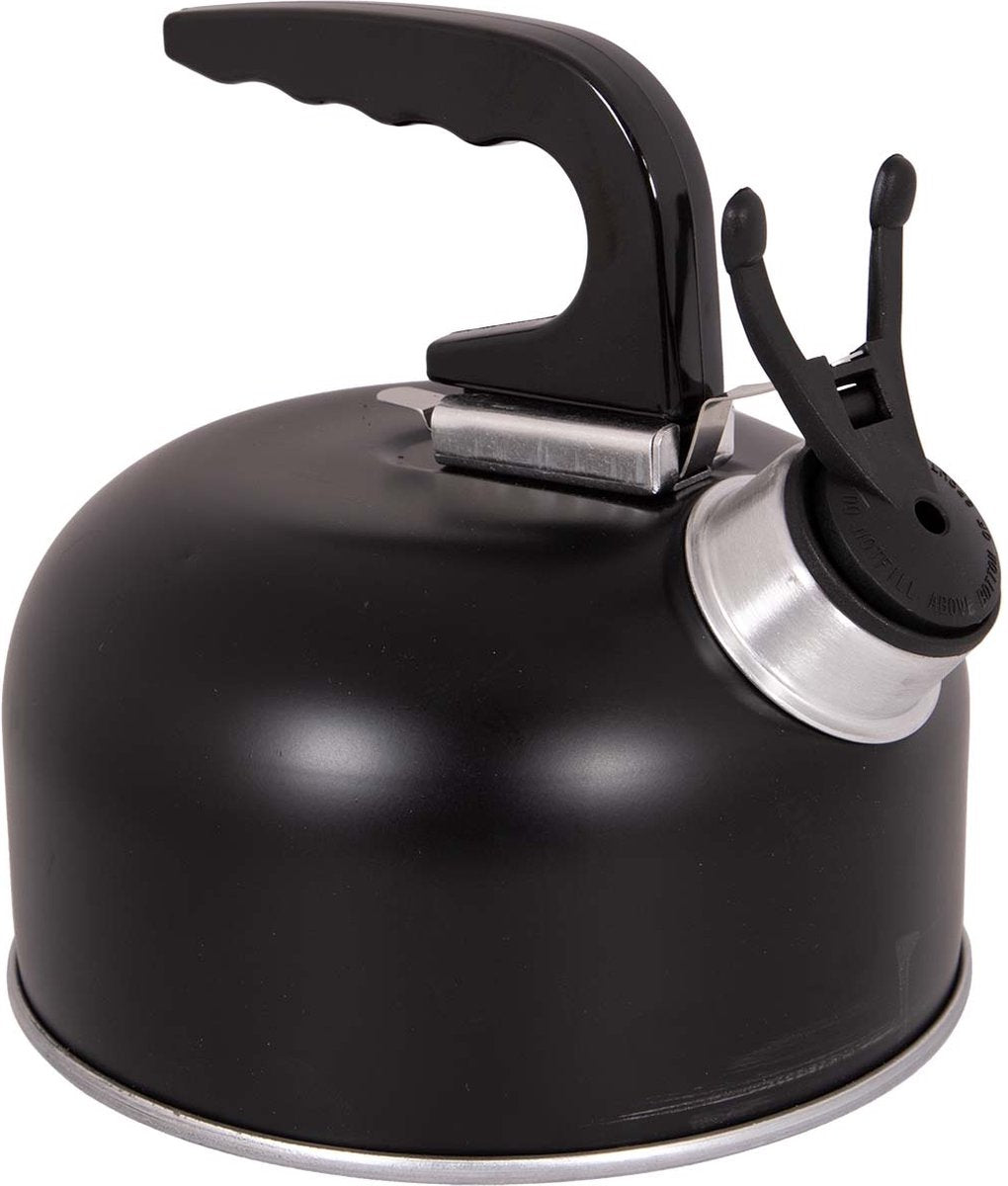 Bo-camp - bouilloire sifflante - compacte - 1 litre