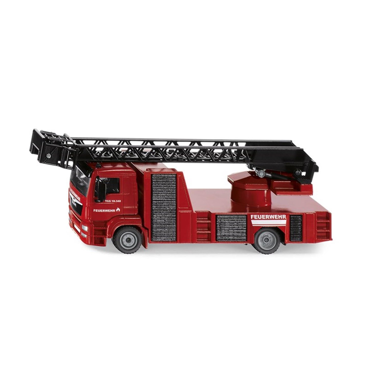 Voiture d'échelle de brigade de pompiers Siku Super Man