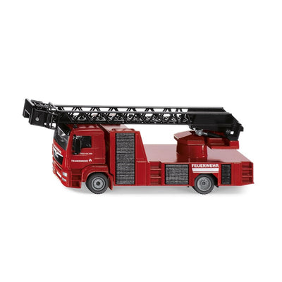 Voiture d'échelle de brigade de pompiers Siku Super Man