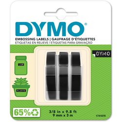 Ruban d'étiquetage Dymo s0847730 noir, blanc