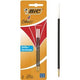 Recharge stylo bille bic 4 couleurs rouge