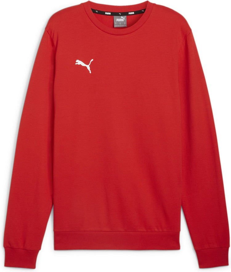 Pull de sport Puma teamgoal casuals ras du cou sweat pour homme - rouge-blanc
