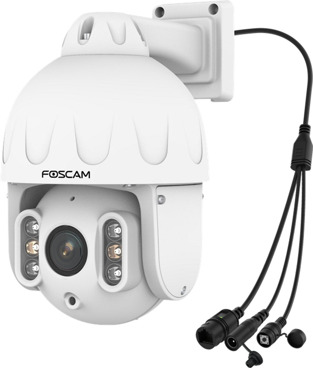 FOSCAM SD8EP, 4K 8MP POE PTZ CAMÉE DE SÉCURITÉ EN SUPPORT
