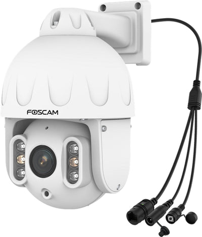 FOSCAM SD8EP, 4K 8MP POE PTZ CAMÉE DE SÉCURITÉ EN SUPPORT