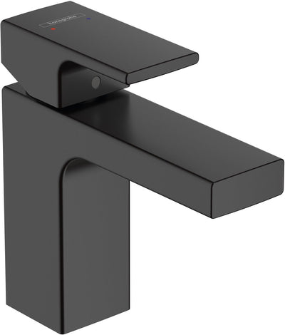 Forme vernis Hansgrohe - mitigeur de lavabo - commande monocommande - sans vidage - taille 100 mm - noir mat
