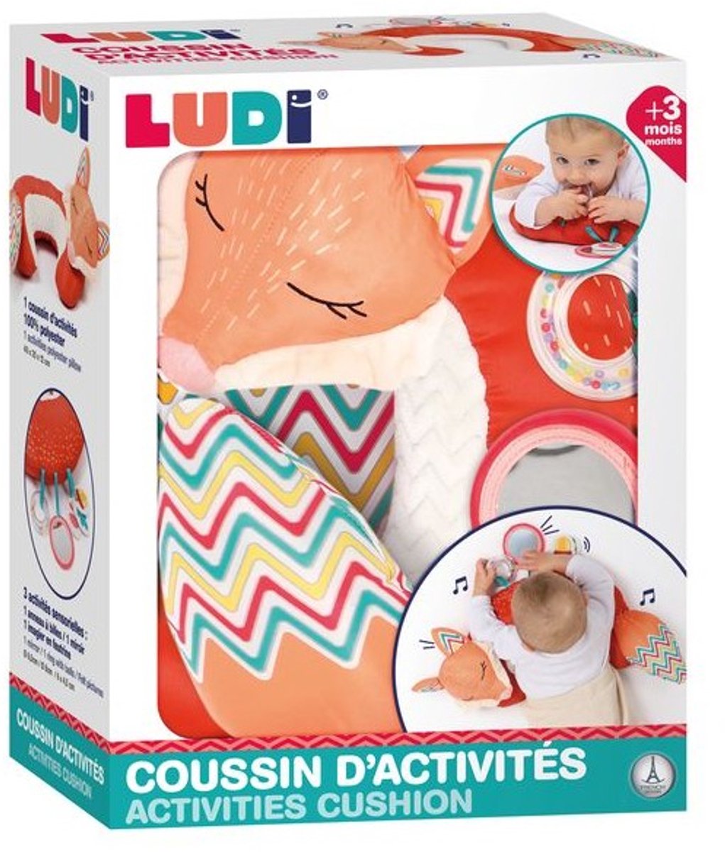 Ludi - coussin d'activité - coussin d'activité