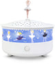 Ballerine projecteur d'étoiles Trousselier avec capteur de musique et de cris – ciel étoilé enchanteur pour votre tout-petit, arrêt automatique et câble USB inclus