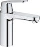 Robinet de lavabo à économie d'eau cosmopolite Grohe eurosmart taille M avec ouverture par pression chromé