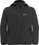 Jack Wolfskin Fourwinds Jacket Veste d'extérieur pour enfants - Noir granit - 128