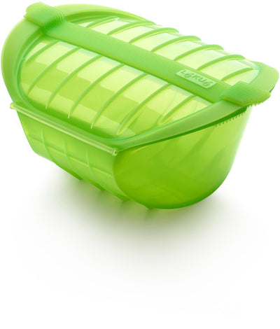 Cuiseur vapeur micro-ondes Lékué - élevé - 1-2 p. -vert