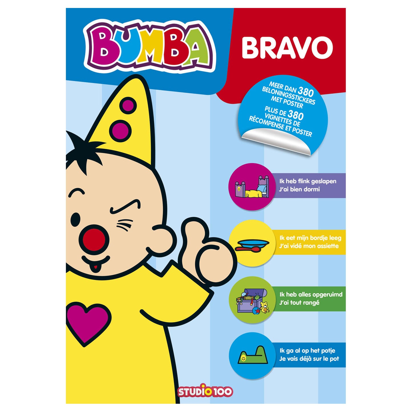 Bumba récompense les autocollants avec affiche