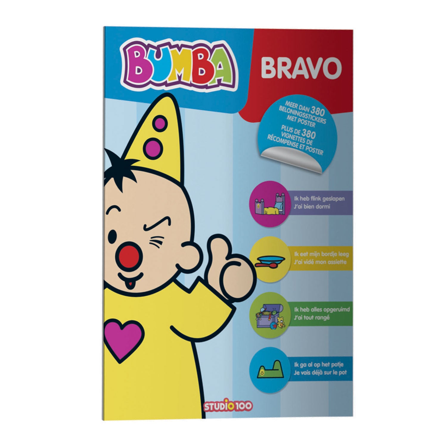 Bumba récompense les autocollants avec affiche