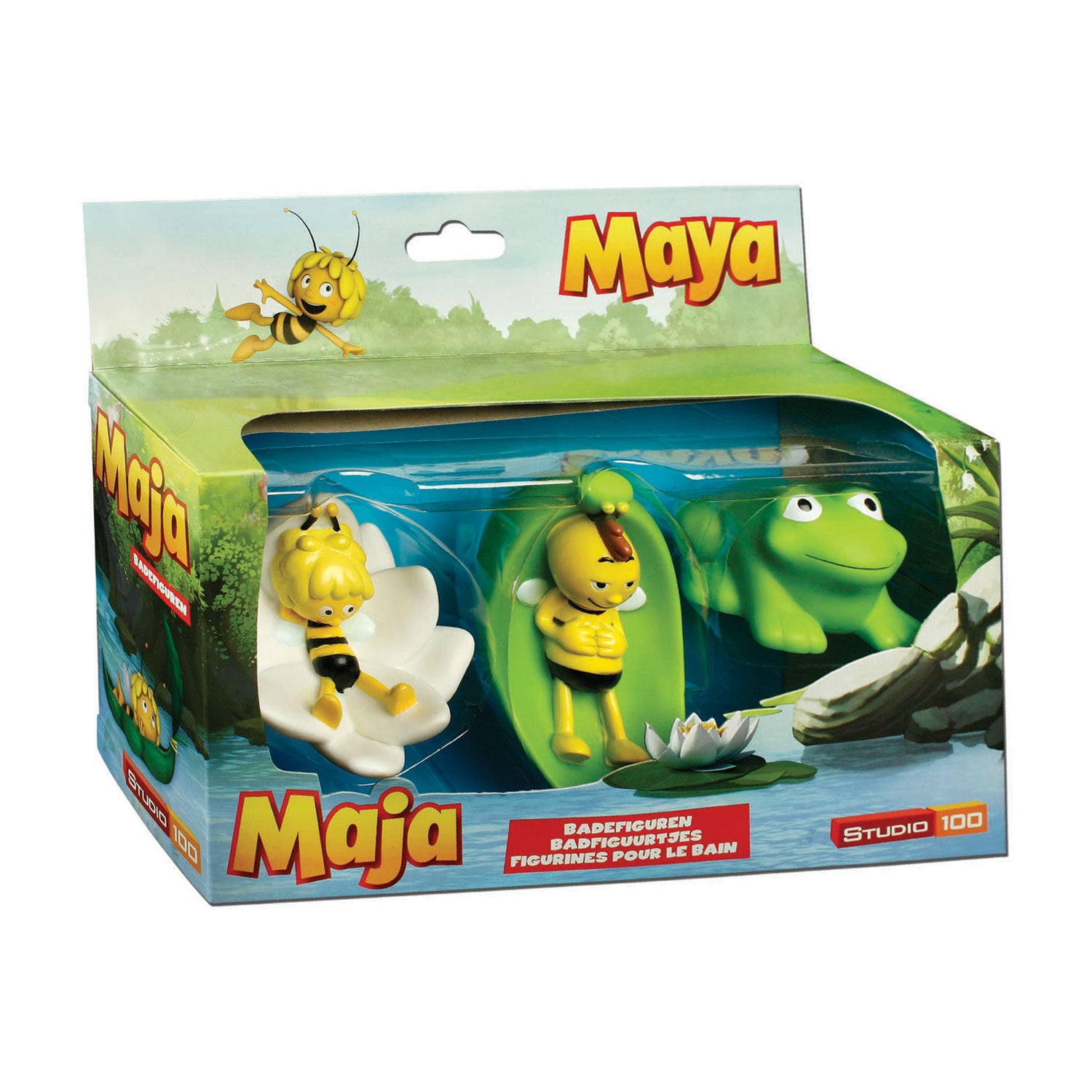 Studio 100 Maya l'abeille Figurines de bain, 3pcs.