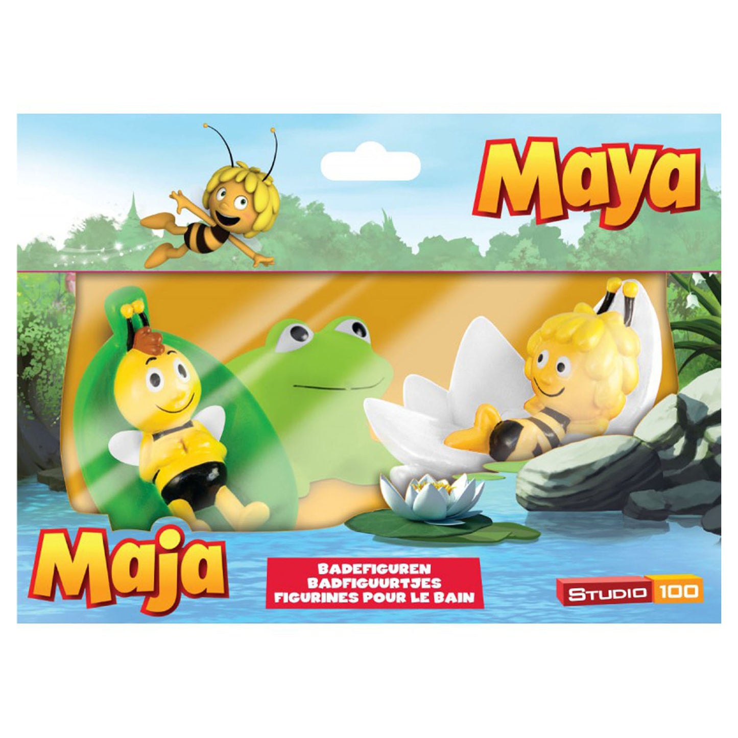 Studio 100 Maya l'abeille Figurines de bain, 3pcs.