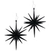 Boltze home déco suspension étoile h15cm noir 2 pièces
