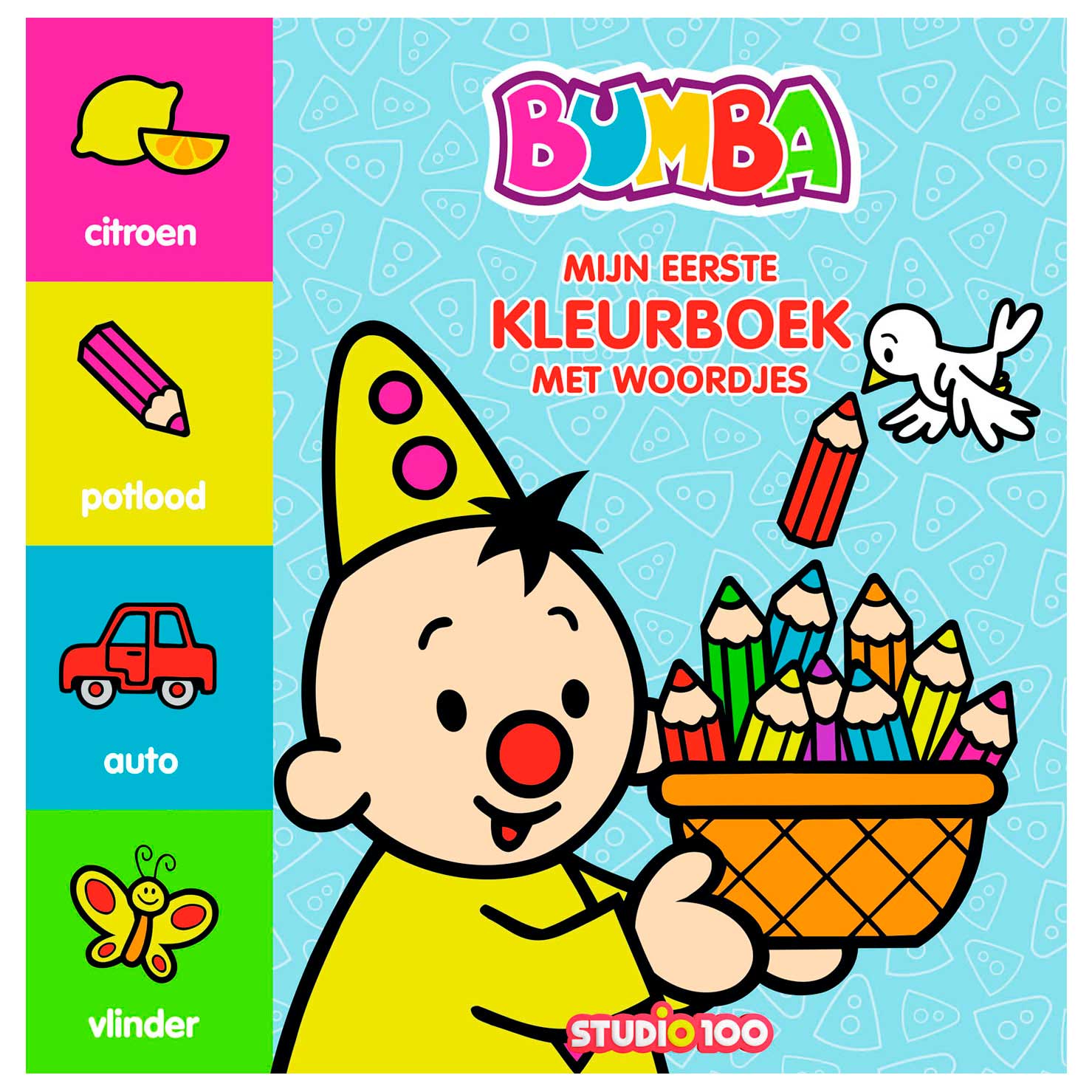 Livre de coloriage de bumba avec des mots