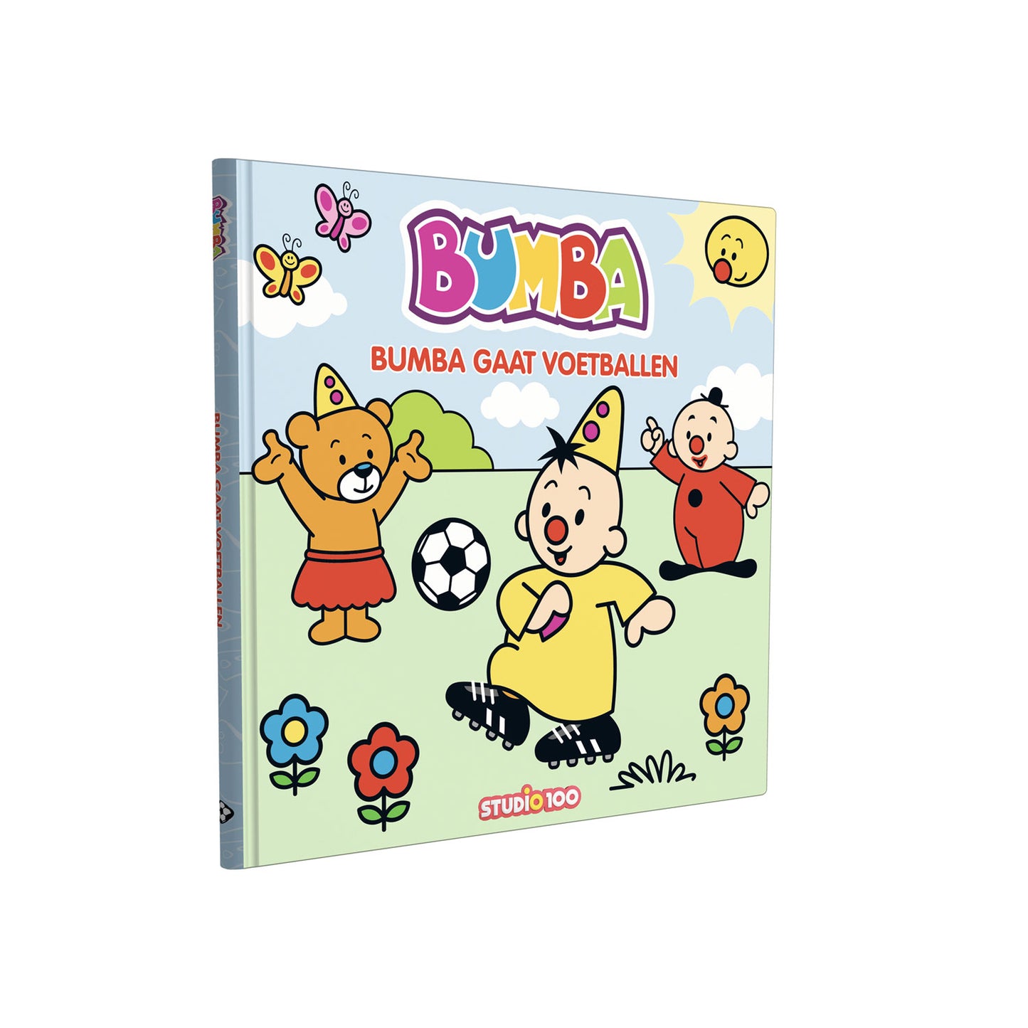 Bumba Kartonboek - Bumba va jouer au football