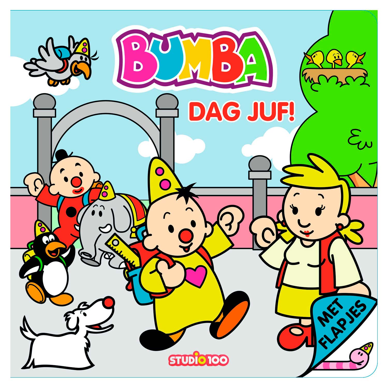 Studio 100 - Babyboek Bumba Day Day! Junior 19 x 19 cm mousse