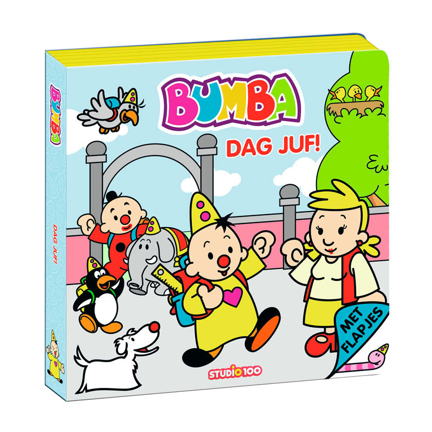 Studio 100 - Babyboek Bumba Day Day! Junior 19 x 19 cm mousse