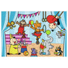 Puzzle du studio 100 au sol