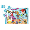 Puzzle du studio 100 au sol