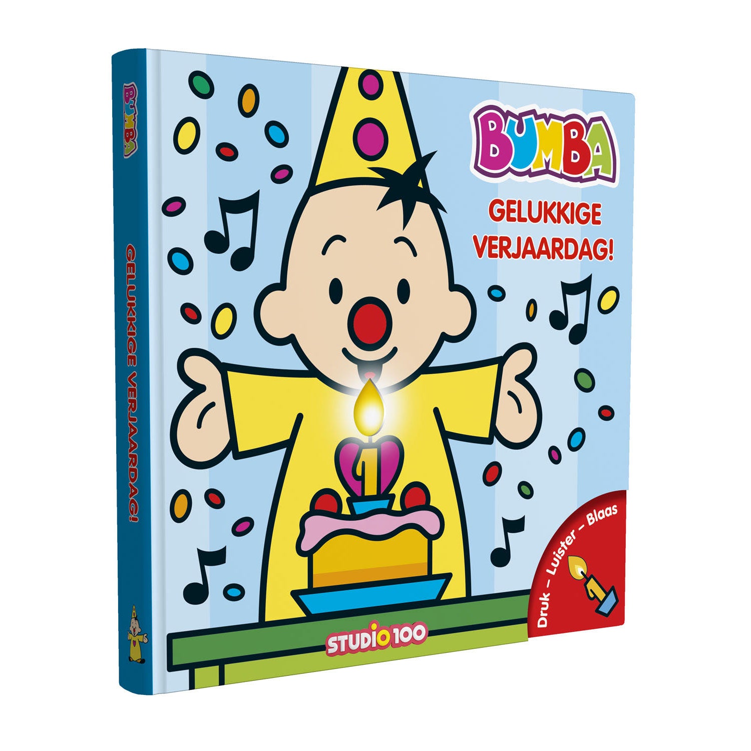 Studio 100 Livre d'anniversaire avec bougie et musique