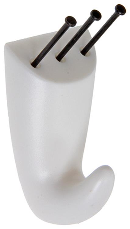 3m 1052426 - crochet pour plâtre et bois médium blanc | 1 pièce