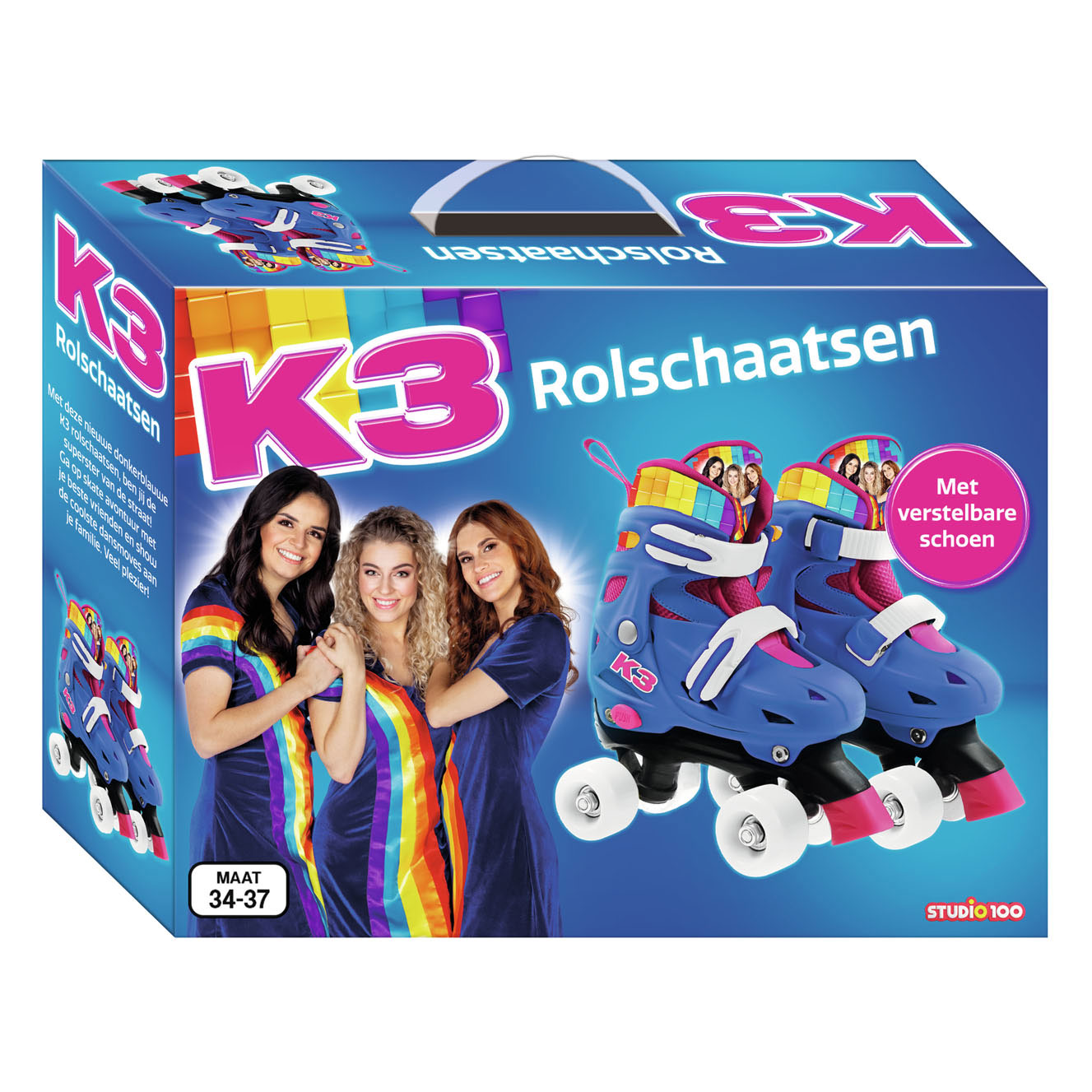Studio 100 roller rainbow, taille 34-37
