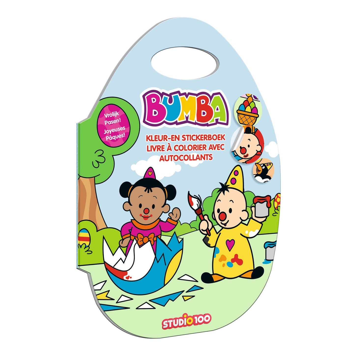 Studio 100 Color Stickerboek Pâques