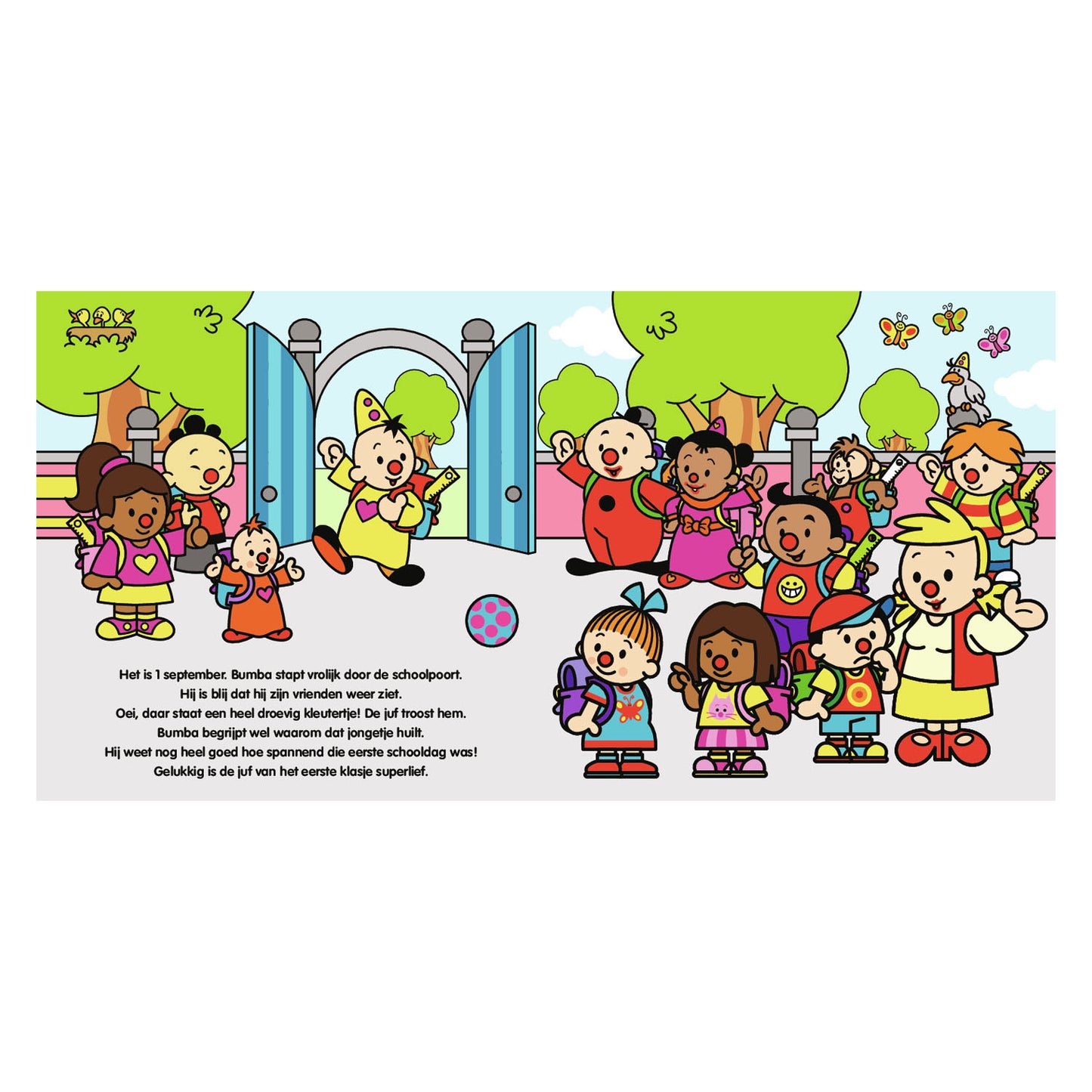 Bumba Kartonboek - École